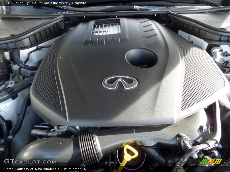 Majestic White / Graphite 2017 Infiniti Q50 2.0t
