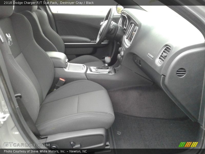 Destroyer Gray / Black 2018 Dodge Charger R/T Scat Pack