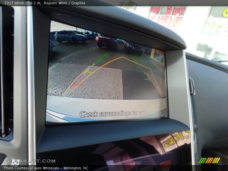 Majestic White / Graphite 2017 Infiniti Q50 2.0t