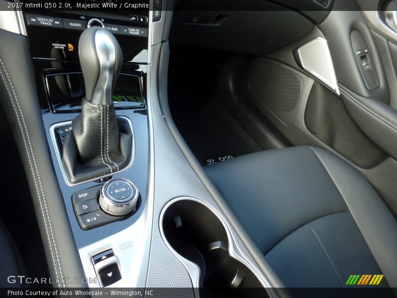 Majestic White / Graphite 2017 Infiniti Q50 2.0t