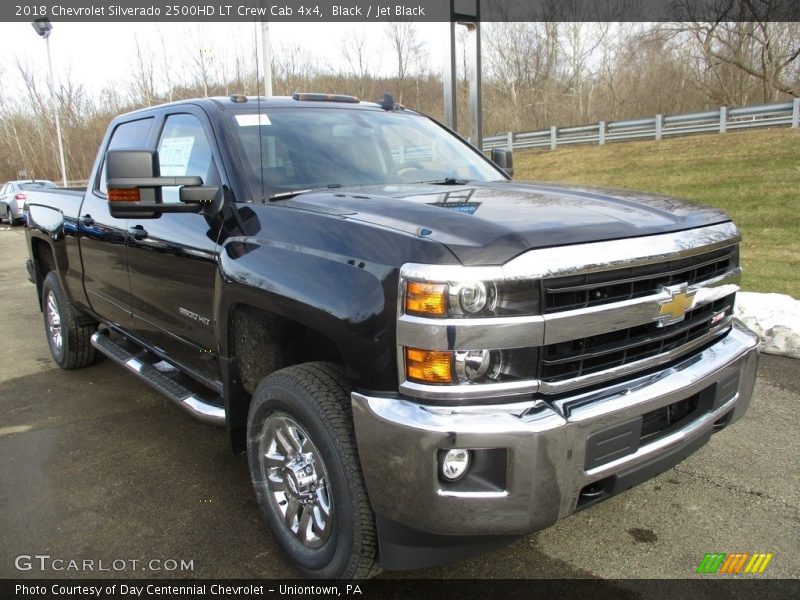 Black / Jet Black 2018 Chevrolet Silverado 2500HD LT Crew Cab 4x4