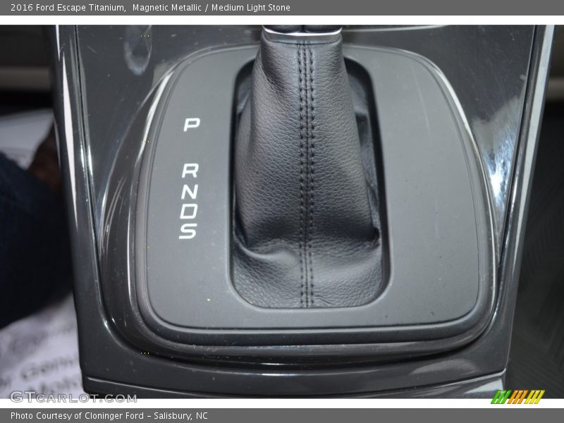 Magnetic Metallic / Medium Light Stone 2016 Ford Escape Titanium