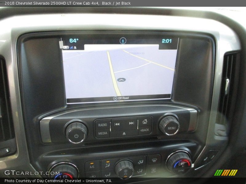 Black / Jet Black 2018 Chevrolet Silverado 2500HD LT Crew Cab 4x4