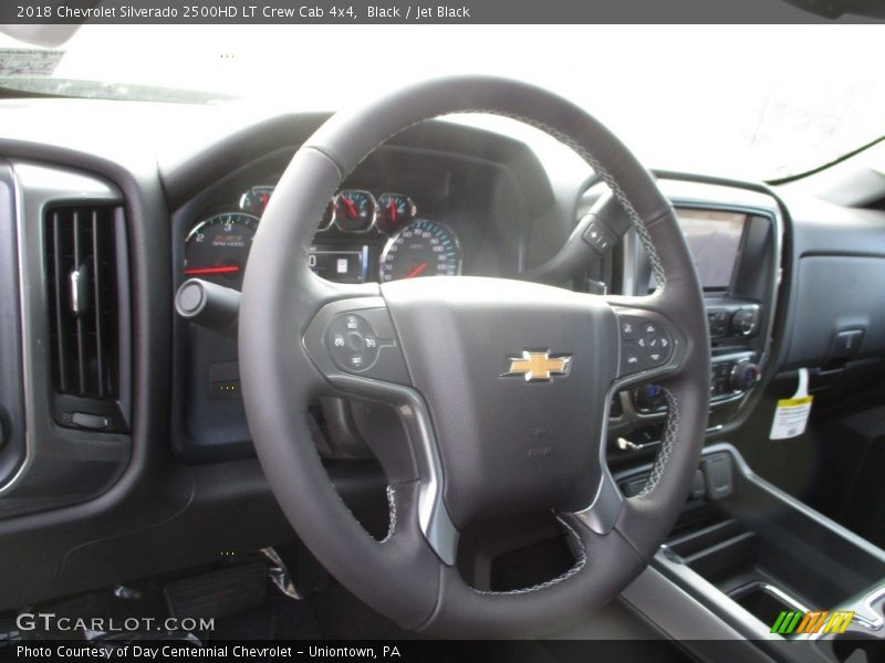 Black / Jet Black 2018 Chevrolet Silverado 2500HD LT Crew Cab 4x4