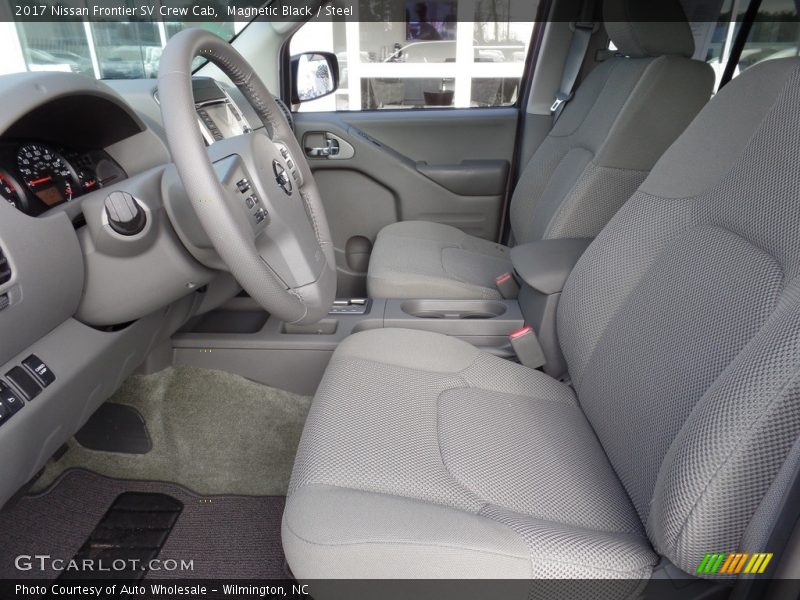 Magnetic Black / Steel 2017 Nissan Frontier SV Crew Cab