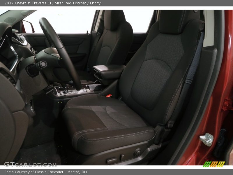 Siren Red Tintcoat / Ebony 2017 Chevrolet Traverse LT