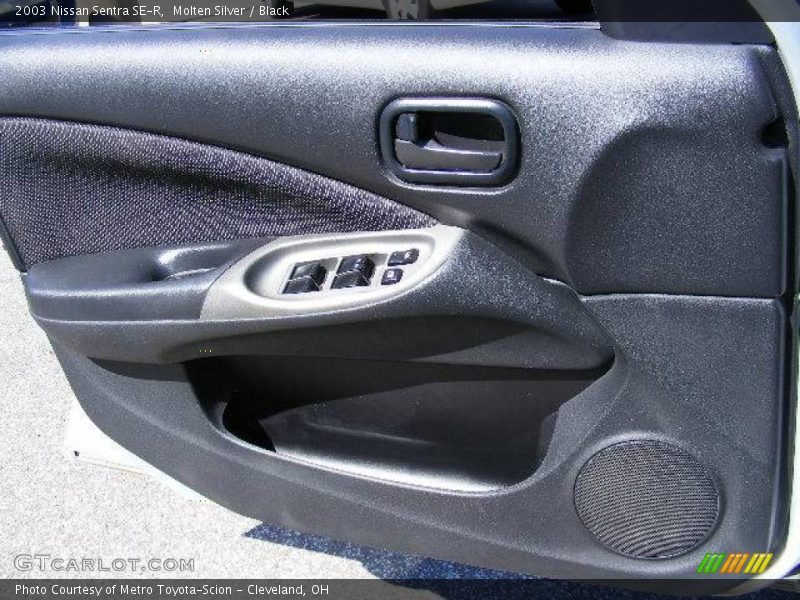 Molten Silver / Black 2003 Nissan Sentra SE-R