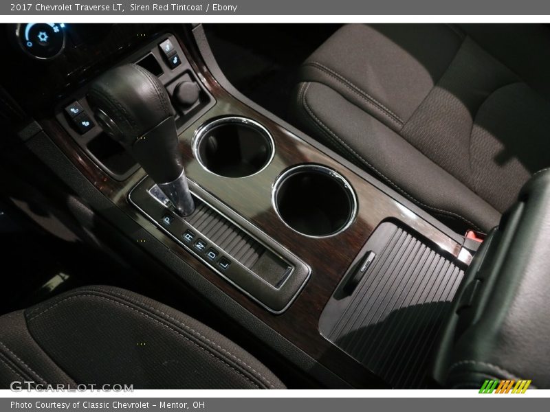Siren Red Tintcoat / Ebony 2017 Chevrolet Traverse LT