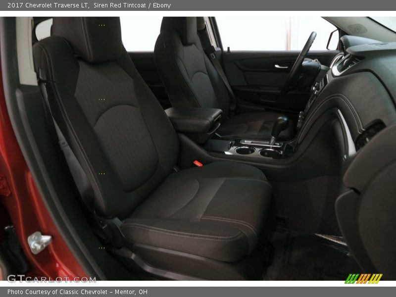 Siren Red Tintcoat / Ebony 2017 Chevrolet Traverse LT
