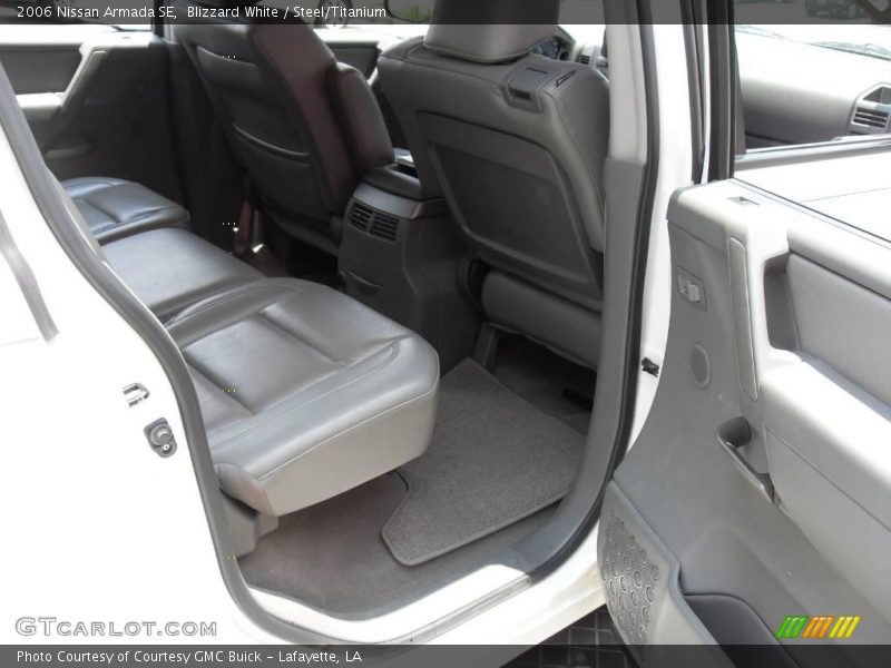 Blizzard White / Steel/Titanium 2006 Nissan Armada SE