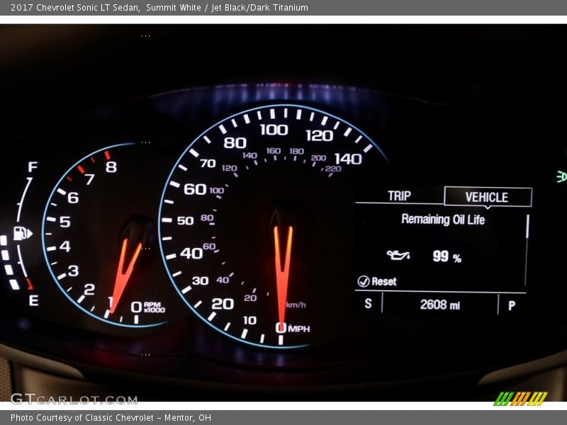 Summit White / Jet Black/Dark Titanium 2017 Chevrolet Sonic LT Sedan