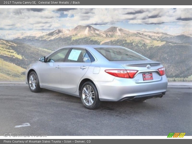 Celestial Silver Metallic / Black 2017 Toyota Camry SE