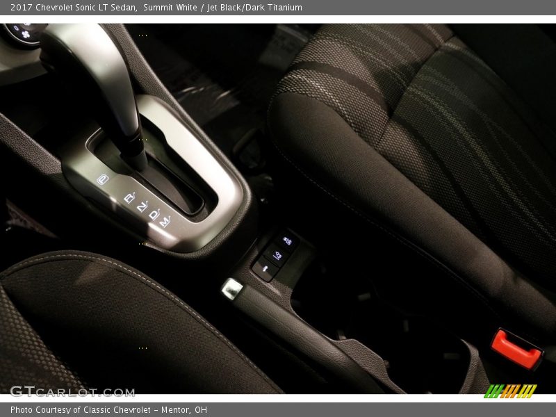 Summit White / Jet Black/Dark Titanium 2017 Chevrolet Sonic LT Sedan