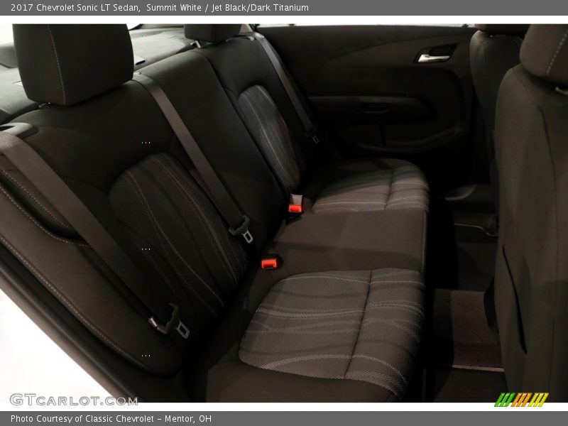 Summit White / Jet Black/Dark Titanium 2017 Chevrolet Sonic LT Sedan