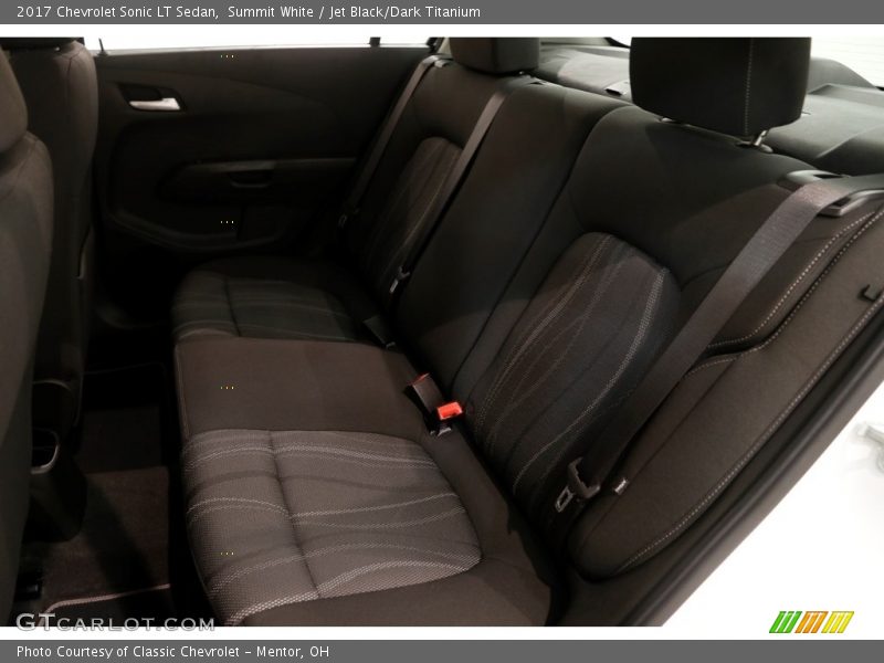 Summit White / Jet Black/Dark Titanium 2017 Chevrolet Sonic LT Sedan