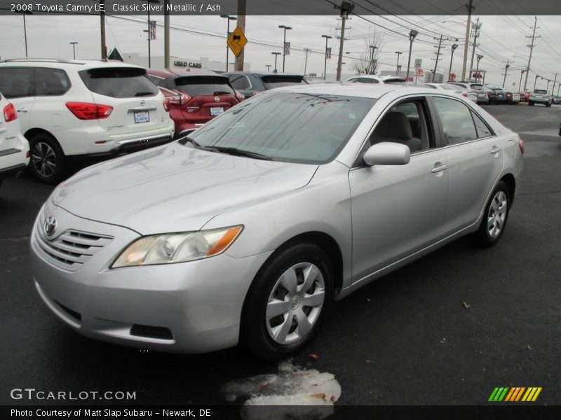 Classic Silver Metallic / Ash 2008 Toyota Camry LE