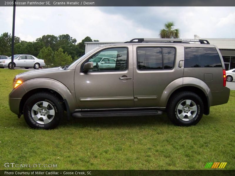 Granite Metallic / Desert 2006 Nissan Pathfinder SE