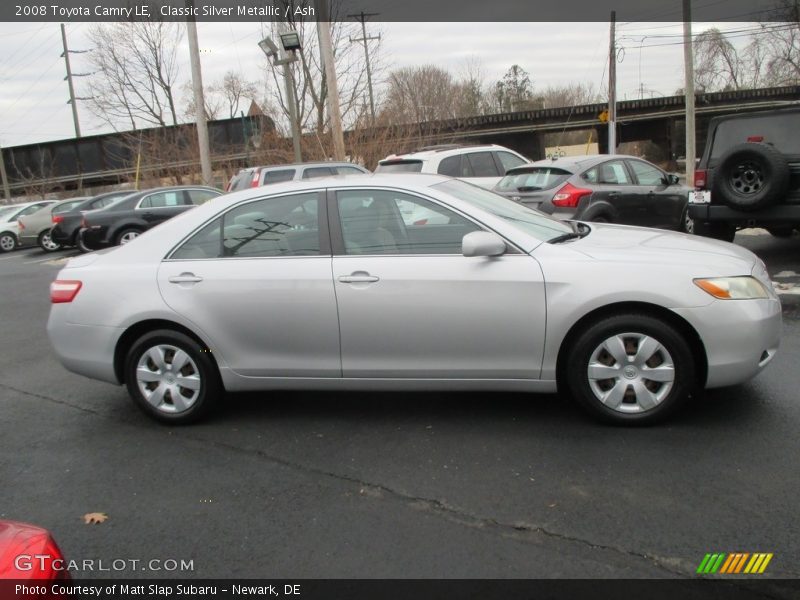 Classic Silver Metallic / Ash 2008 Toyota Camry LE