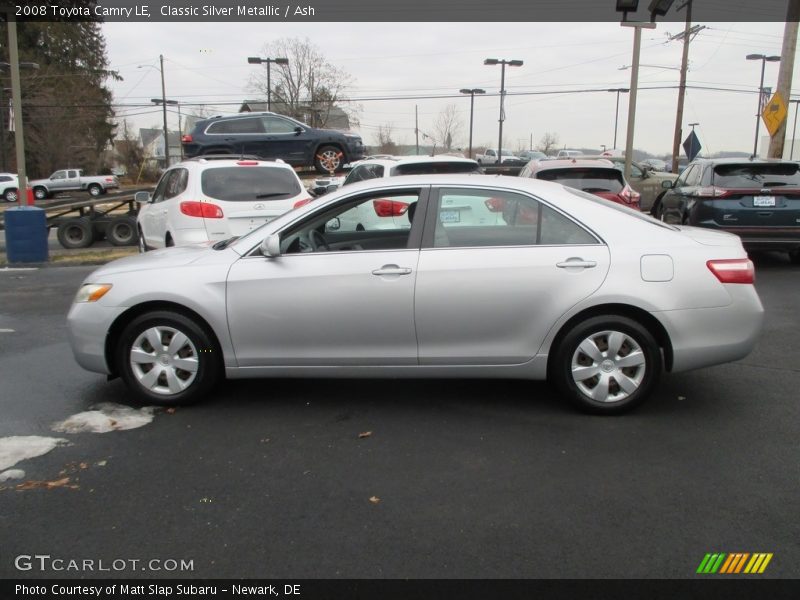 Classic Silver Metallic / Ash 2008 Toyota Camry LE