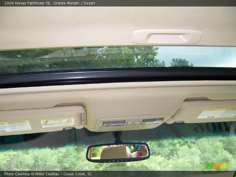 Granite Metallic / Desert 2006 Nissan Pathfinder SE