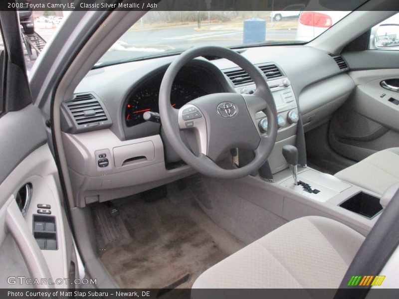 Classic Silver Metallic / Ash 2008 Toyota Camry LE