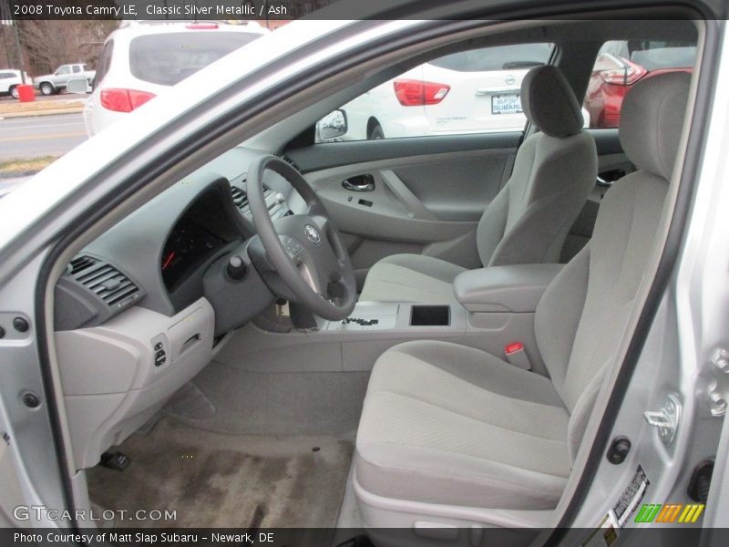 Classic Silver Metallic / Ash 2008 Toyota Camry LE