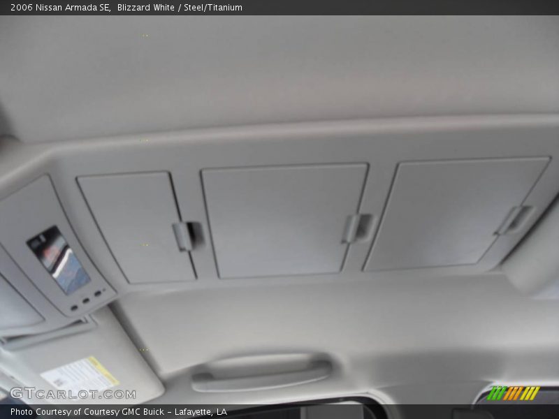 Blizzard White / Steel/Titanium 2006 Nissan Armada SE