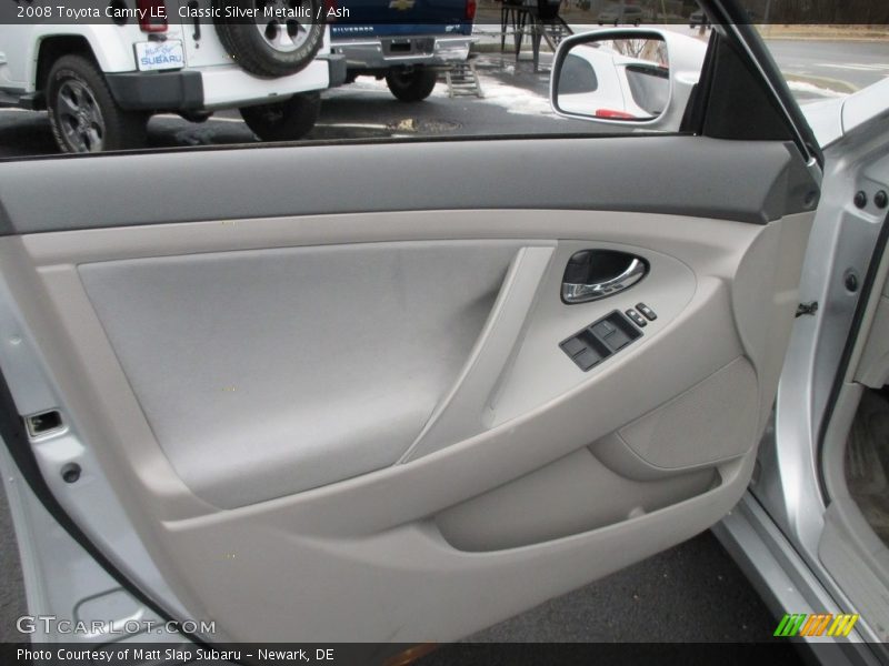 Classic Silver Metallic / Ash 2008 Toyota Camry LE