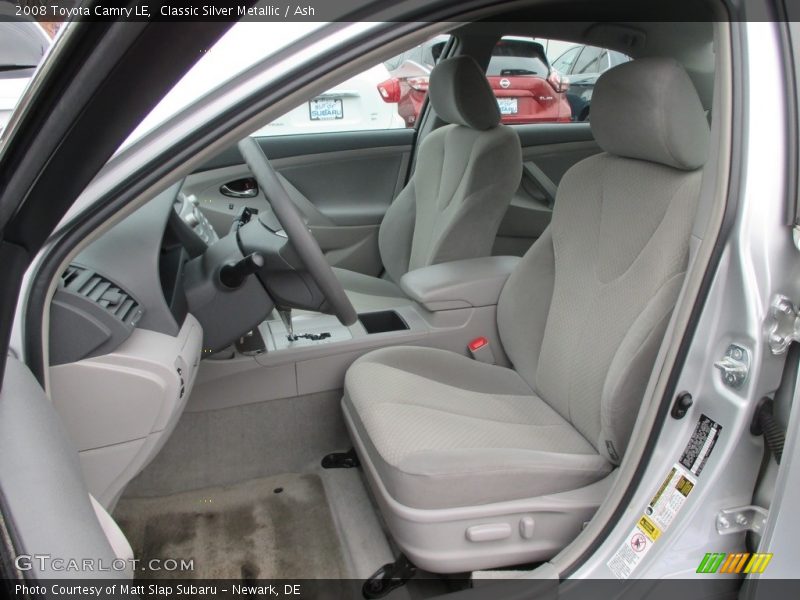 Classic Silver Metallic / Ash 2008 Toyota Camry LE