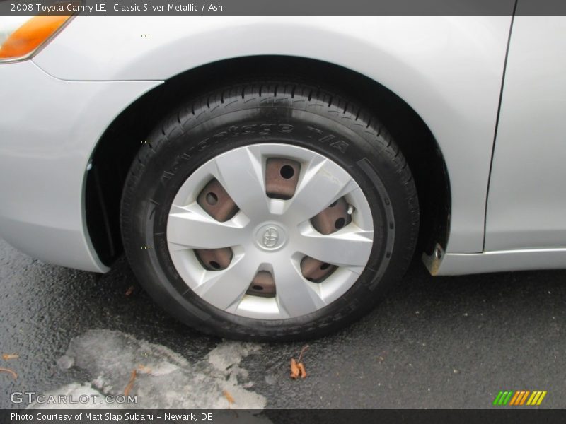Classic Silver Metallic / Ash 2008 Toyota Camry LE