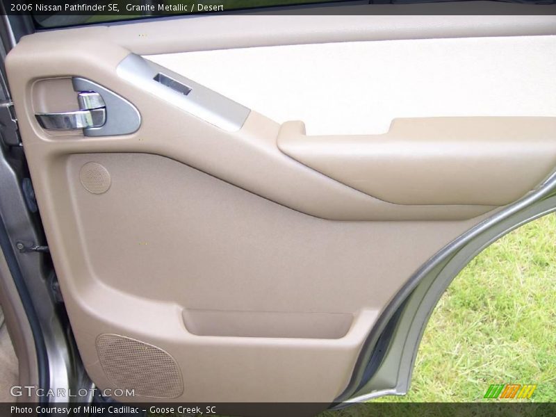 Granite Metallic / Desert 2006 Nissan Pathfinder SE