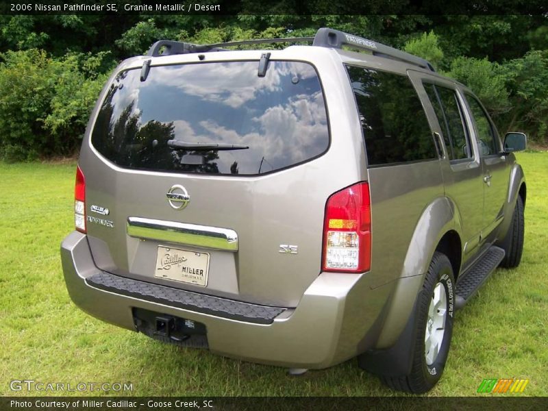 Granite Metallic / Desert 2006 Nissan Pathfinder SE