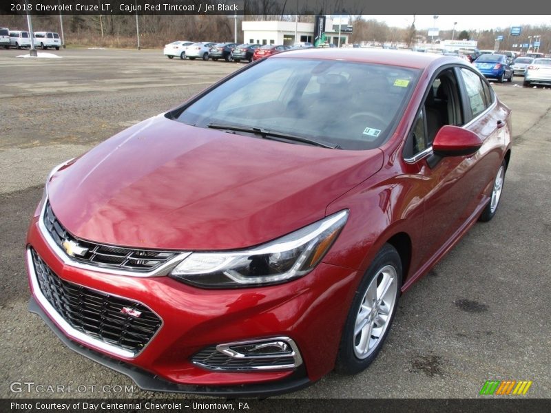 Cajun Red Tintcoat / Jet Black 2018 Chevrolet Cruze LT