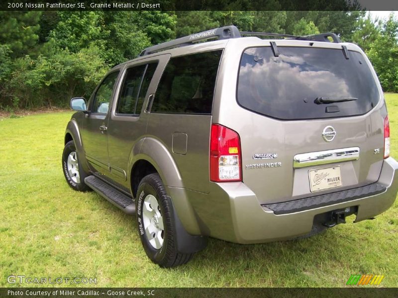 Granite Metallic / Desert 2006 Nissan Pathfinder SE