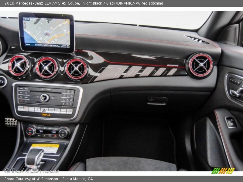 Dashboard of 2018 CLA AMG 45 Coupe