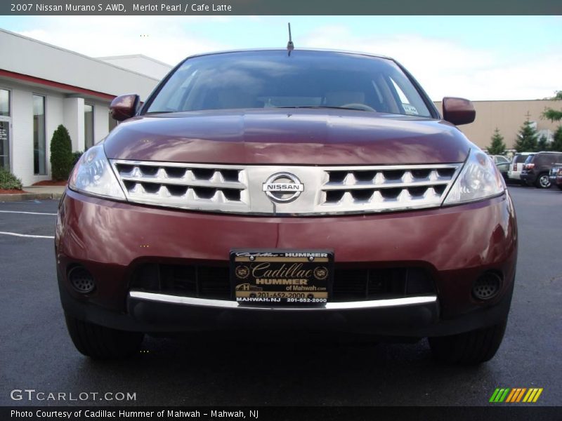Merlot Pearl / Cafe Latte 2007 Nissan Murano S AWD