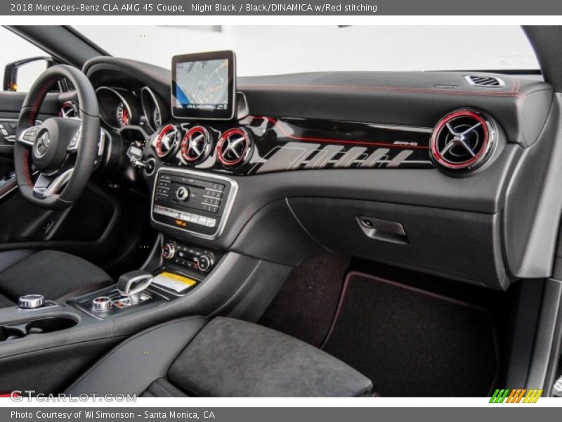 Dashboard of 2018 CLA AMG 45 Coupe