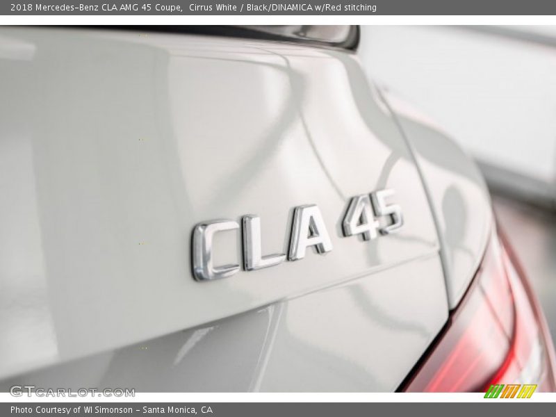 2018 CLA AMG 45 Coupe Logo