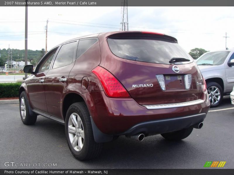 Merlot Pearl / Cafe Latte 2007 Nissan Murano S AWD