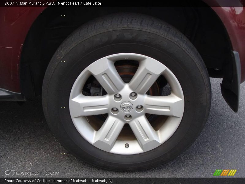 Merlot Pearl / Cafe Latte 2007 Nissan Murano S AWD