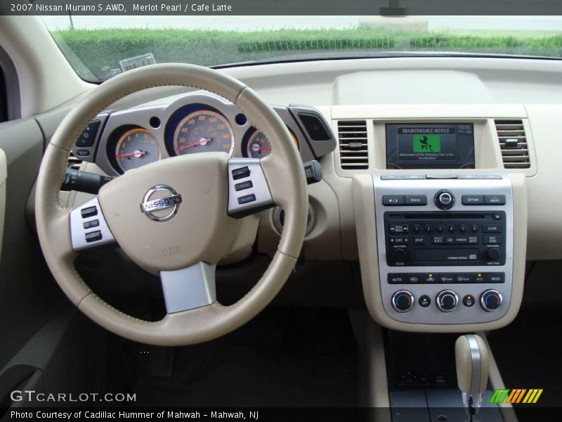 Merlot Pearl / Cafe Latte 2007 Nissan Murano S AWD