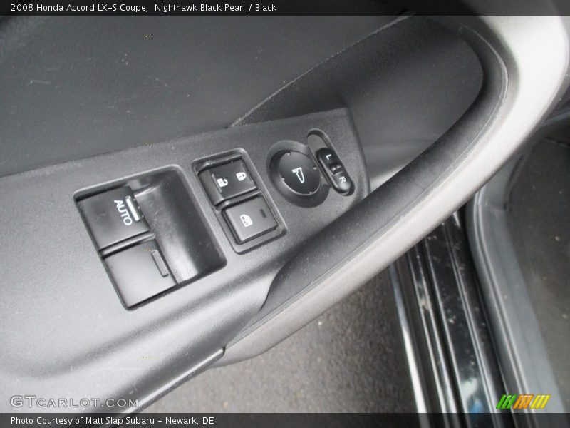 Nighthawk Black Pearl / Black 2008 Honda Accord LX-S Coupe