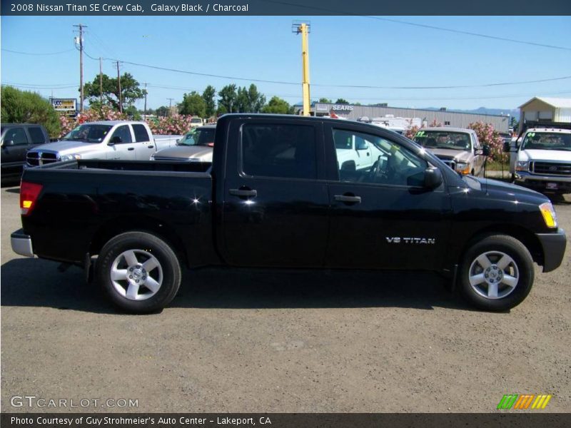 Galaxy Black / Charcoal 2008 Nissan Titan SE Crew Cab