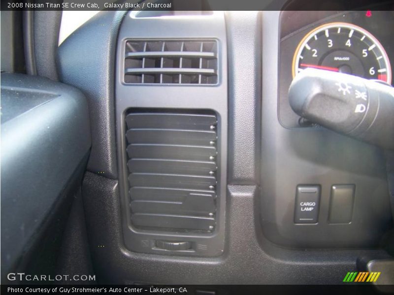 Galaxy Black / Charcoal 2008 Nissan Titan SE Crew Cab