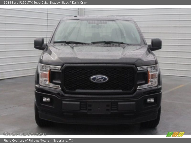 Shadow Black / Earth Gray 2018 Ford F150 STX SuperCab