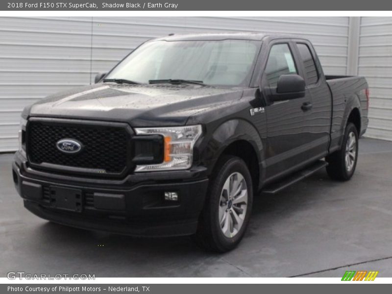 Shadow Black / Earth Gray 2018 Ford F150 STX SuperCab