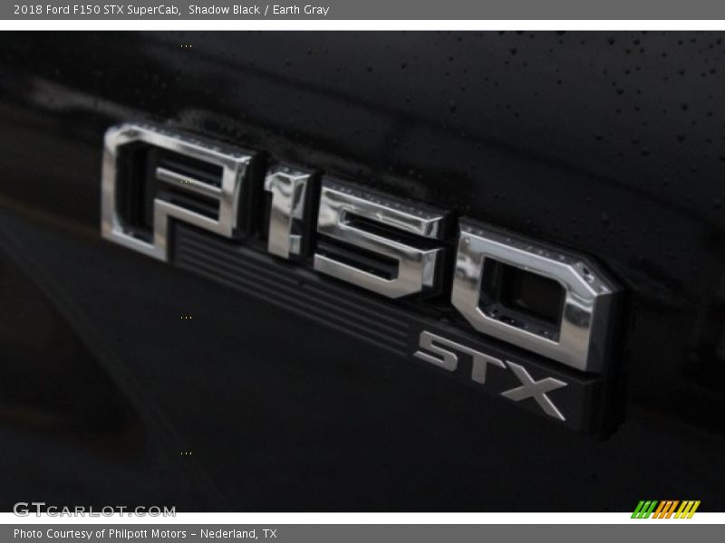 Shadow Black / Earth Gray 2018 Ford F150 STX SuperCab