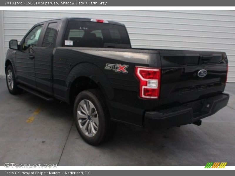 Shadow Black / Earth Gray 2018 Ford F150 STX SuperCab