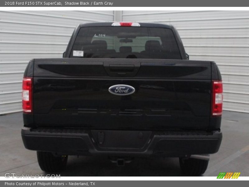Shadow Black / Earth Gray 2018 Ford F150 STX SuperCab