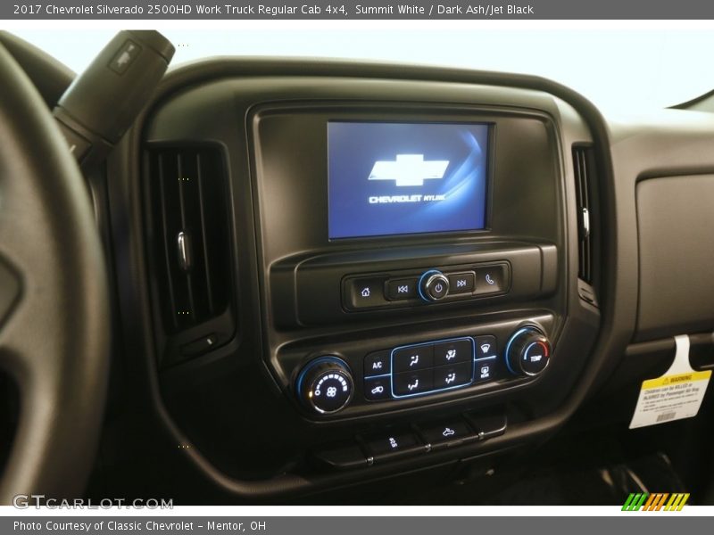 Summit White / Dark Ash/Jet Black 2017 Chevrolet Silverado 2500HD Work Truck Regular Cab 4x4